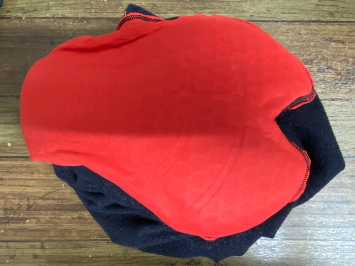 KB493 カステリ CASTELLI ビブタイツ 黒 L 裏起毛
