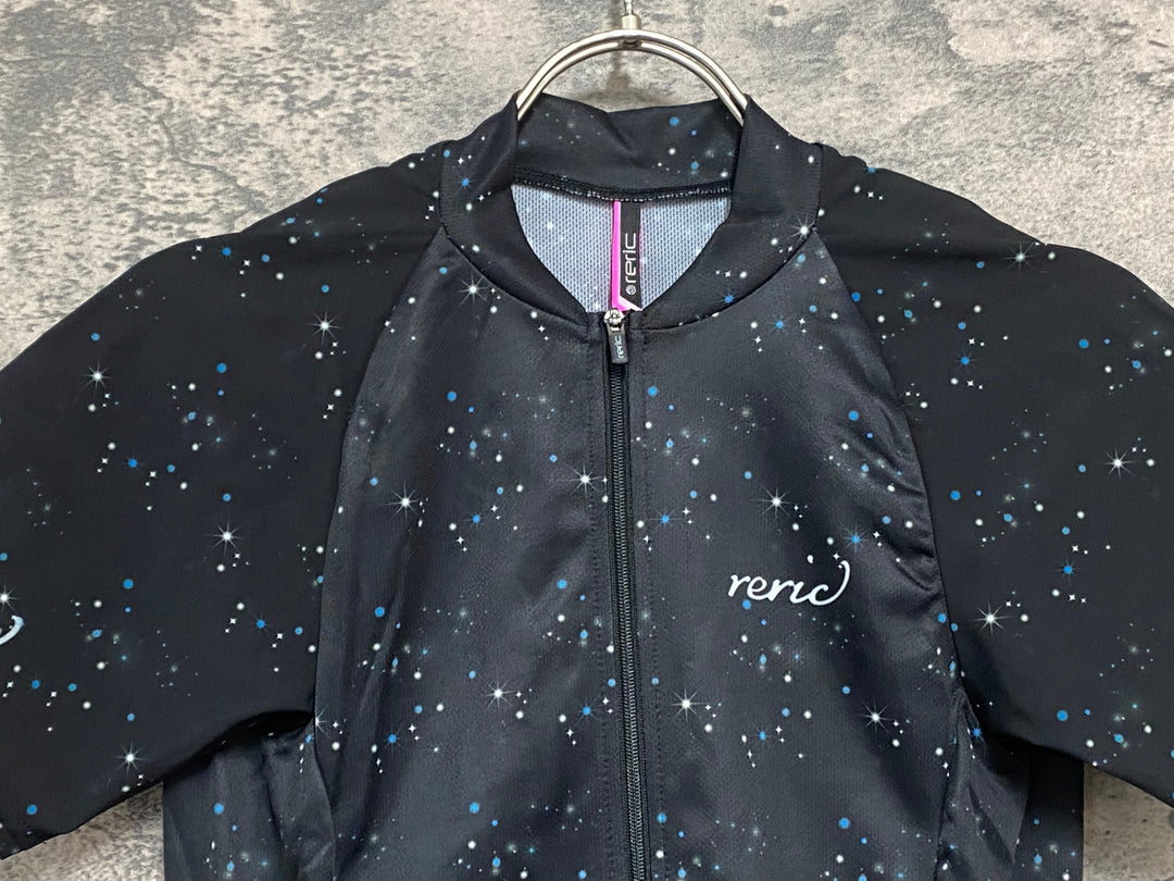 JV998 レリック reric Women's Himalia SS Jersey 半袖 サイクルジャージ S 黒 レディース