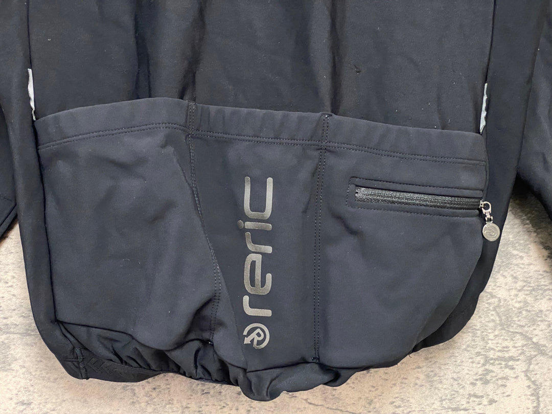JY017 レリック reric 長袖 サイクルジャケット 黒 S 裏起毛