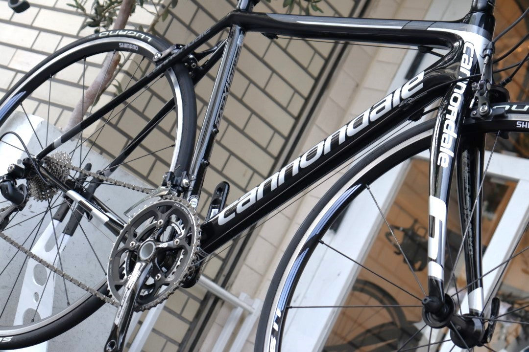 キャノンデール Cannondale スーパーシックス エボ SUPERSIXEVO 2014モデル 52サイズ シマノ 105 5700 MIX 10S カーボン ロードバイク 【横浜店】