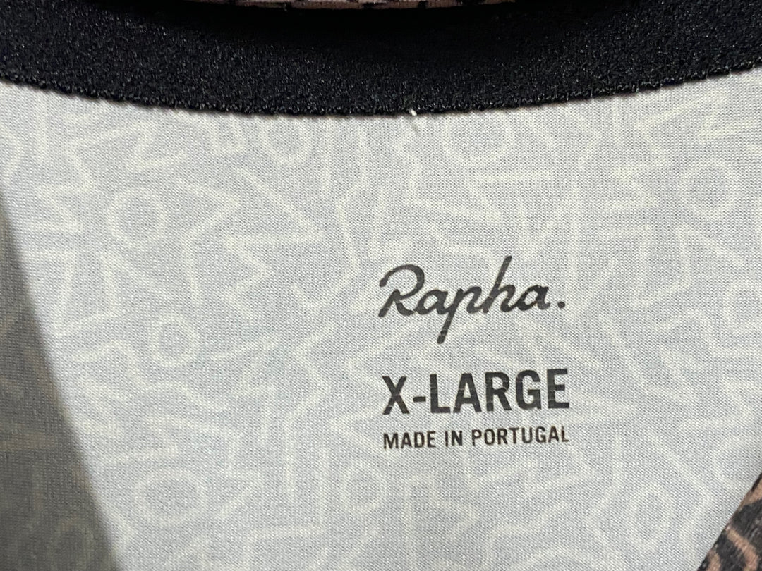JI371 ラファ Rapha PRO TEAM LIGHT WEIGHT JERSEY サイクルジャージ 茶 XL