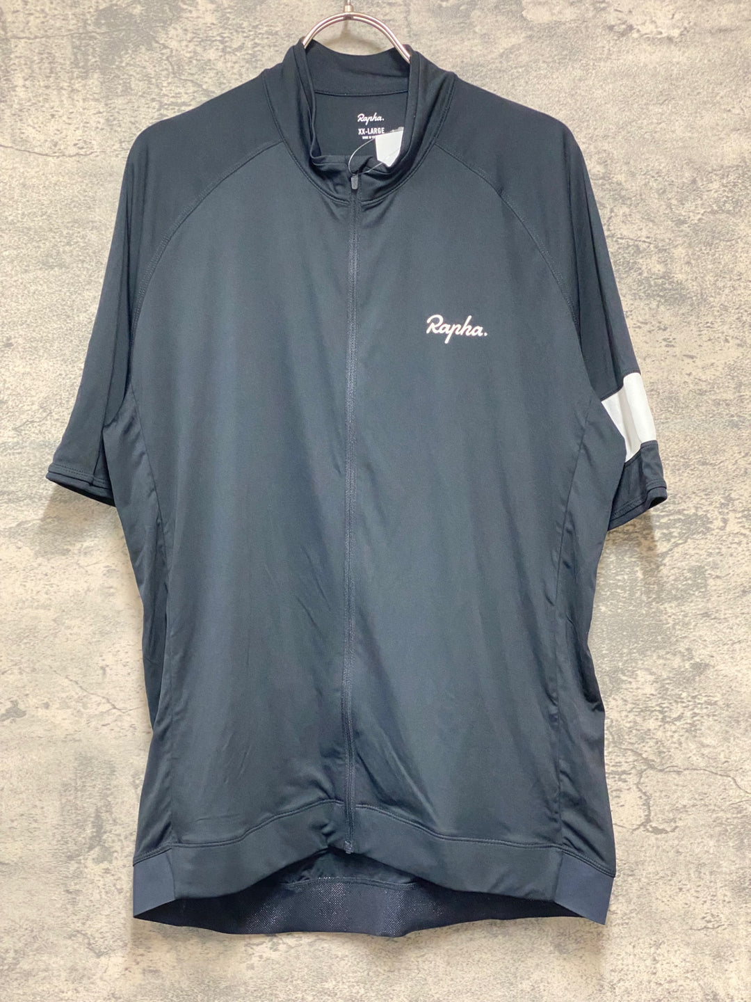 KC666 ラファ Rapha CORE JERSEY 半袖 サイクルジャージ 黒 XXL
