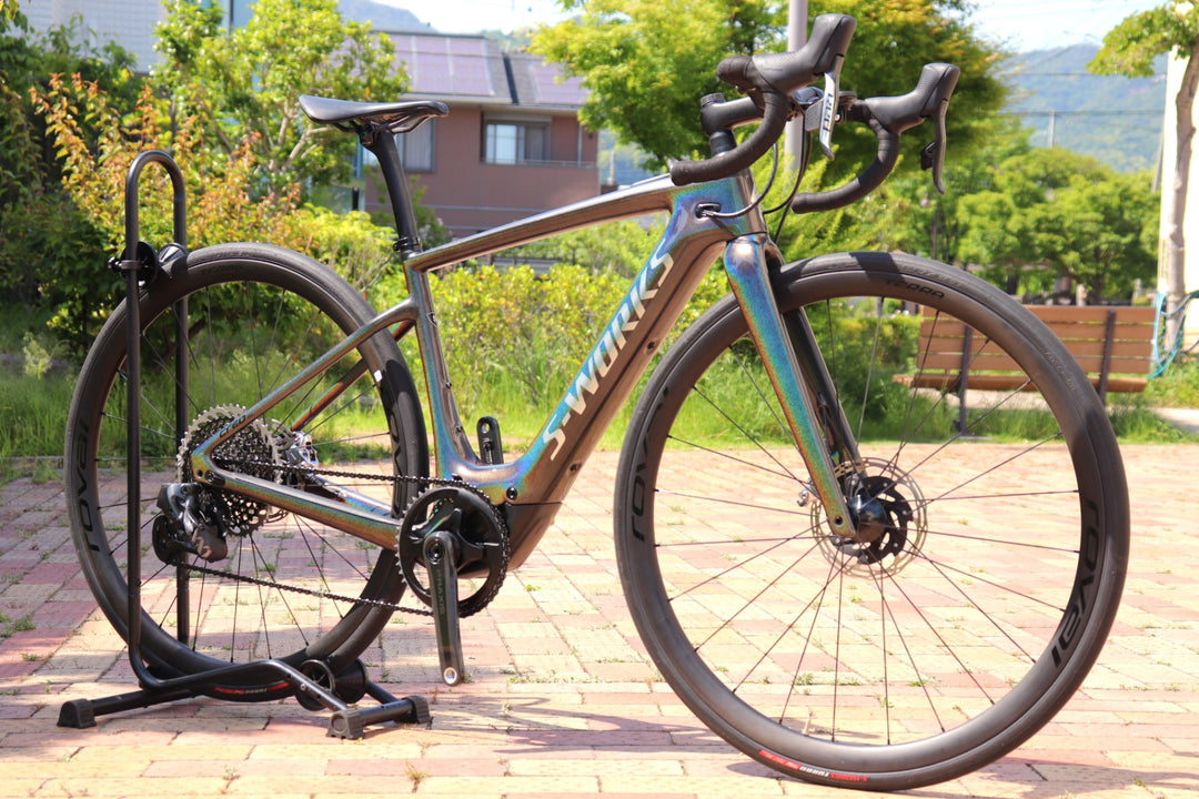 【訳あり】 スペシャライズド SPECIALIZED エスワークス クレオ S-WORKS TURBO CREO SL 2021年モデル Sサイズ スラム RED AXS D1 MIX 12S カーボン ロードバイク E-BIKE 【芦屋店】