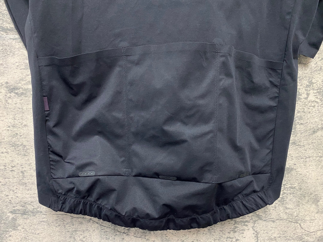 KD413 パスノーマルスタジオ PAS NORMAL STUDIOS Mechanism Pro Rain Jersey 半袖 サイクルジャージ 黒 S