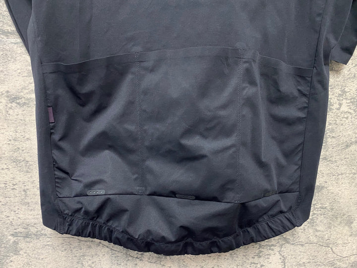 KD413 パスノーマルスタジオ PAS NORMAL STUDIOS Mechanism Pro Rain Jersey 半袖 サイクルジャージ 黒 S