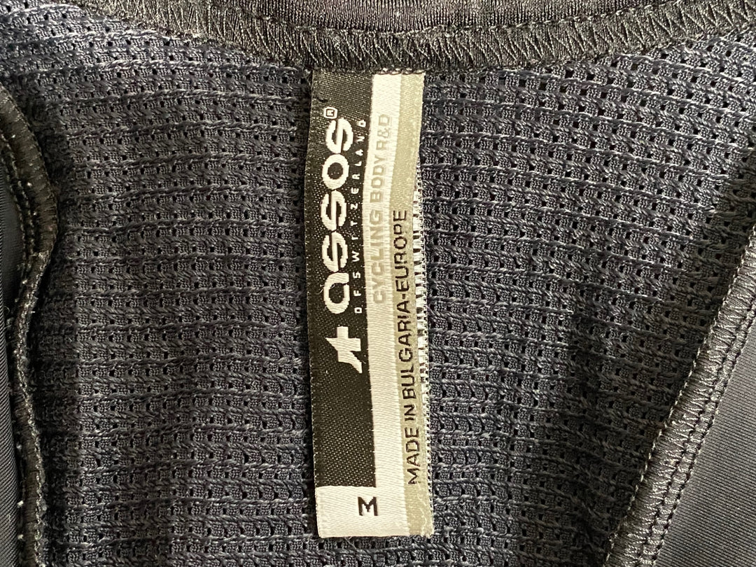 KC805 アソス assos ビブニッカー 黒 M 裏起毛 ※タグ劣化