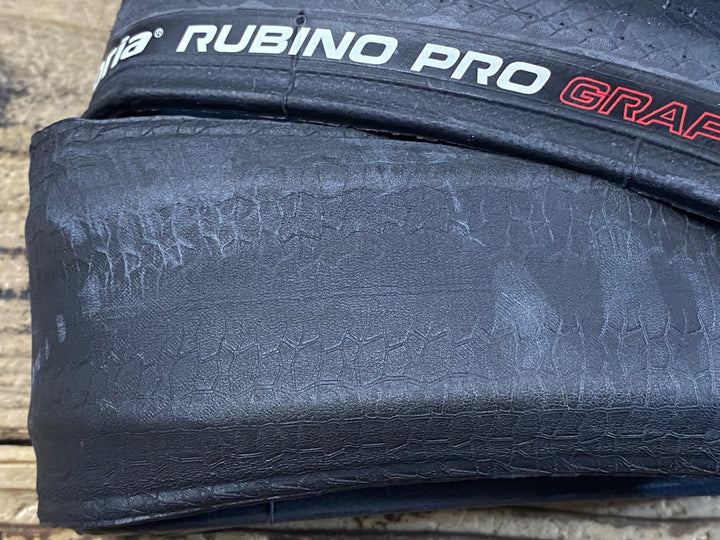 KJ229 ヴィットリア VITTORIA RUBINO PRO GRAPHENE 2.0 クリンチャータイヤ 黒 700x28C 2本セット