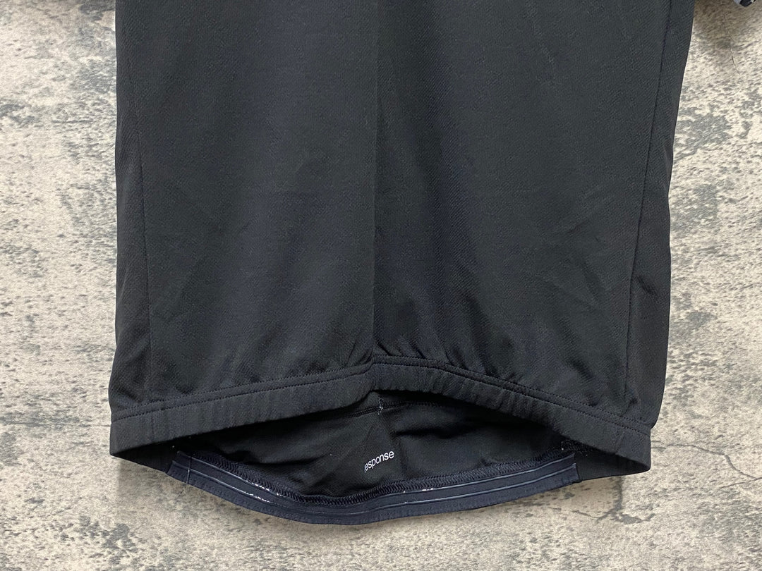 KC168 アディダス adidas 半袖 サイクルジャージ グレー 黒 ※サイズ不明、タグカット