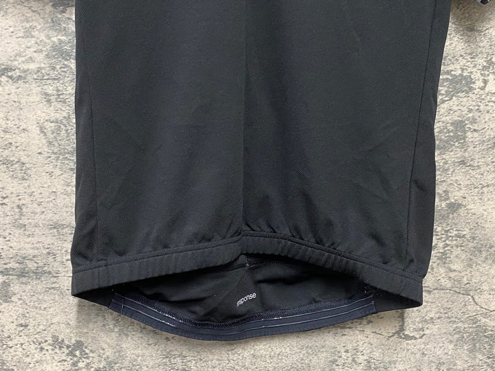 KC168 アディダス adidas 半袖 サイクルジャージ グレー 黒 ※サイズ不明、タグカット