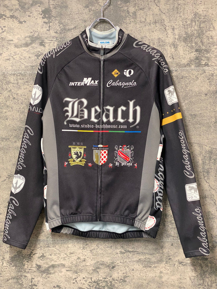 JT530 パールイズミ PEARL iZUMi 長袖 サイクルジャケット 黒 M 裏起毛