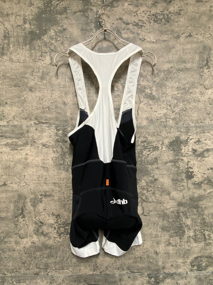 KF480 dhb ビブショーツ 黒 白 S