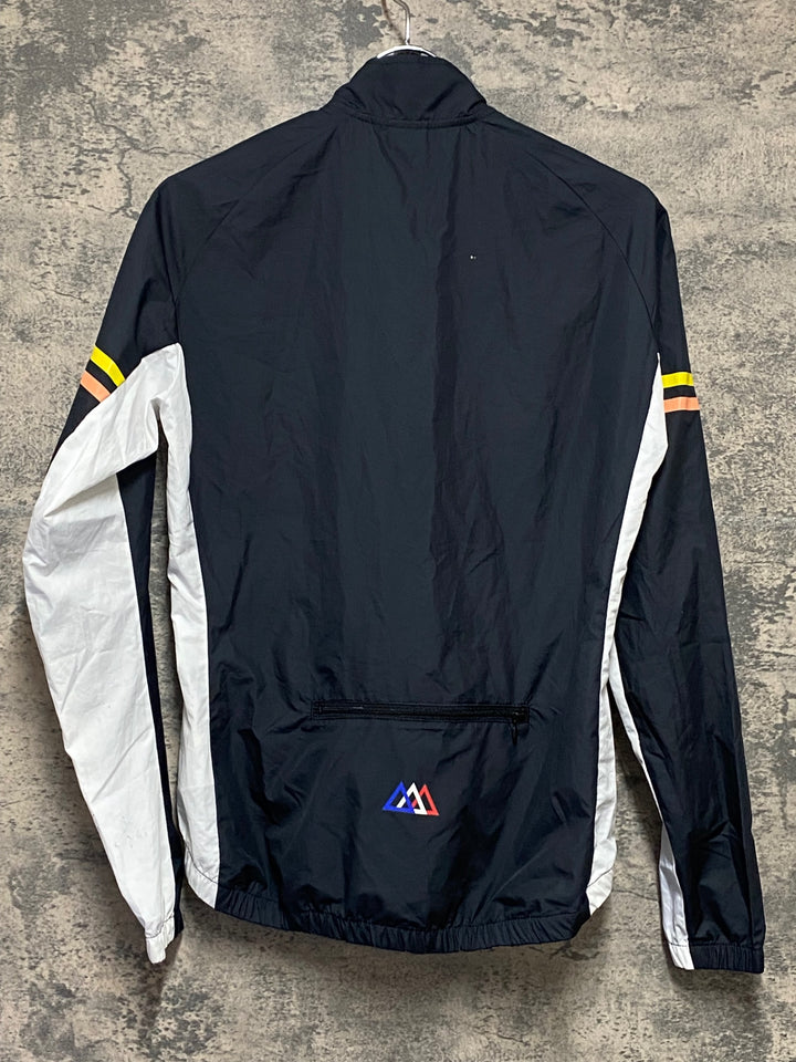 KN730 ルコックスポルティフ le coq sportif 長袖 ウィンドブレーカー 白黒 L