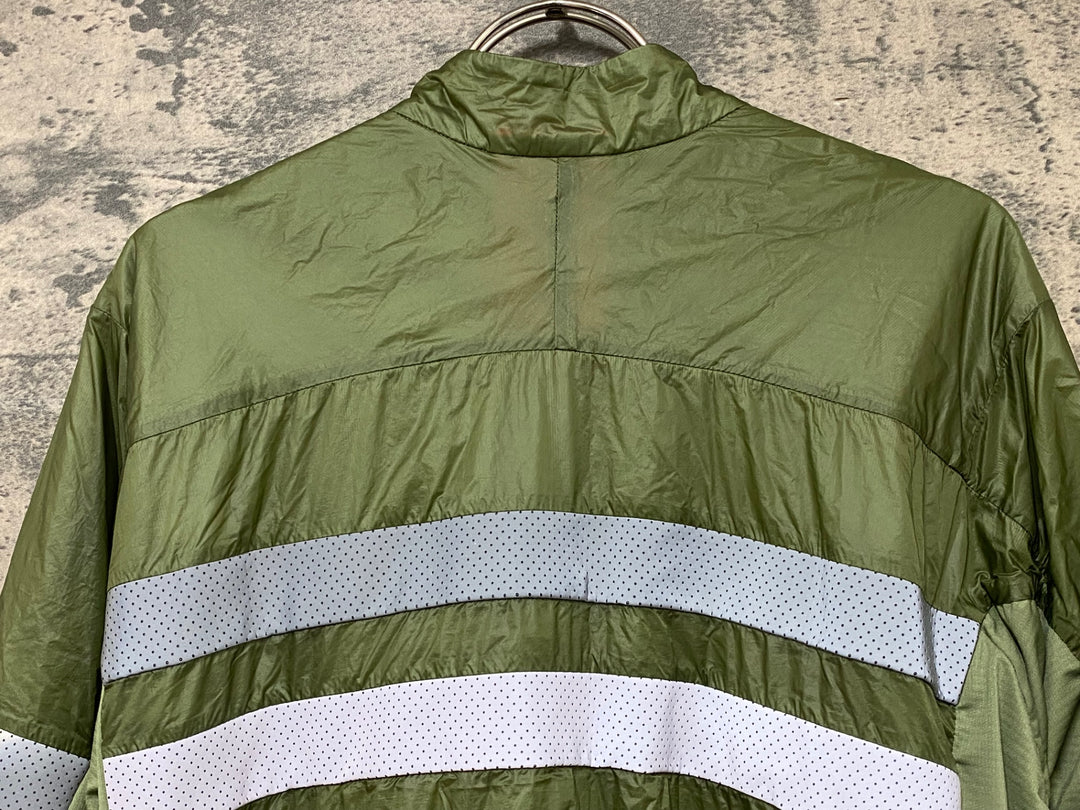 JZ594 ラファ Rapha BREVET INSULATED JACKET 長袖 サイクルジャケット グリーン M 裏起毛