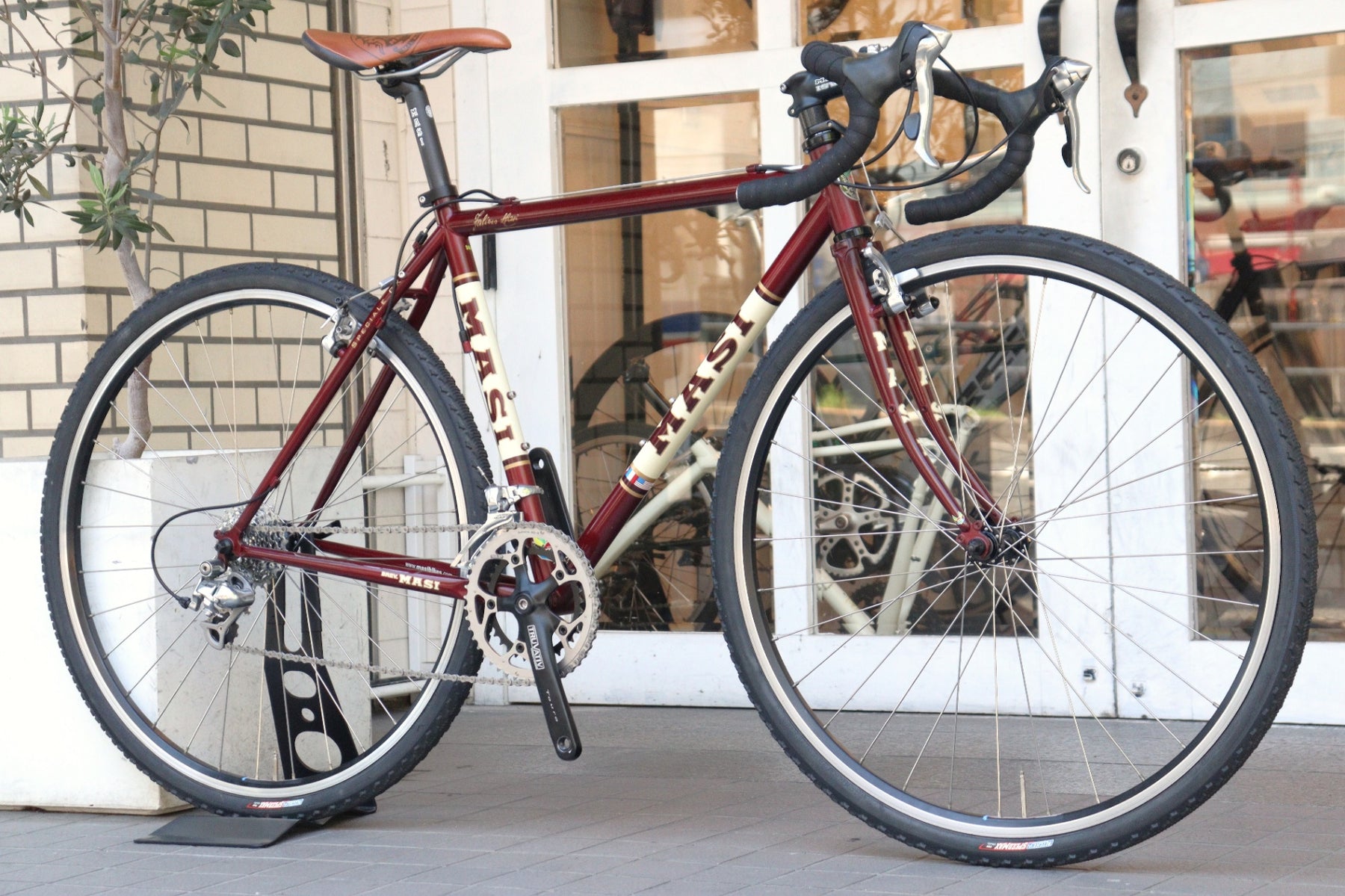 MASI ロードバイク　クロモリ マジ MASI スペシャル SPECIALE CX シマノ 105 5600 105 9S MIX