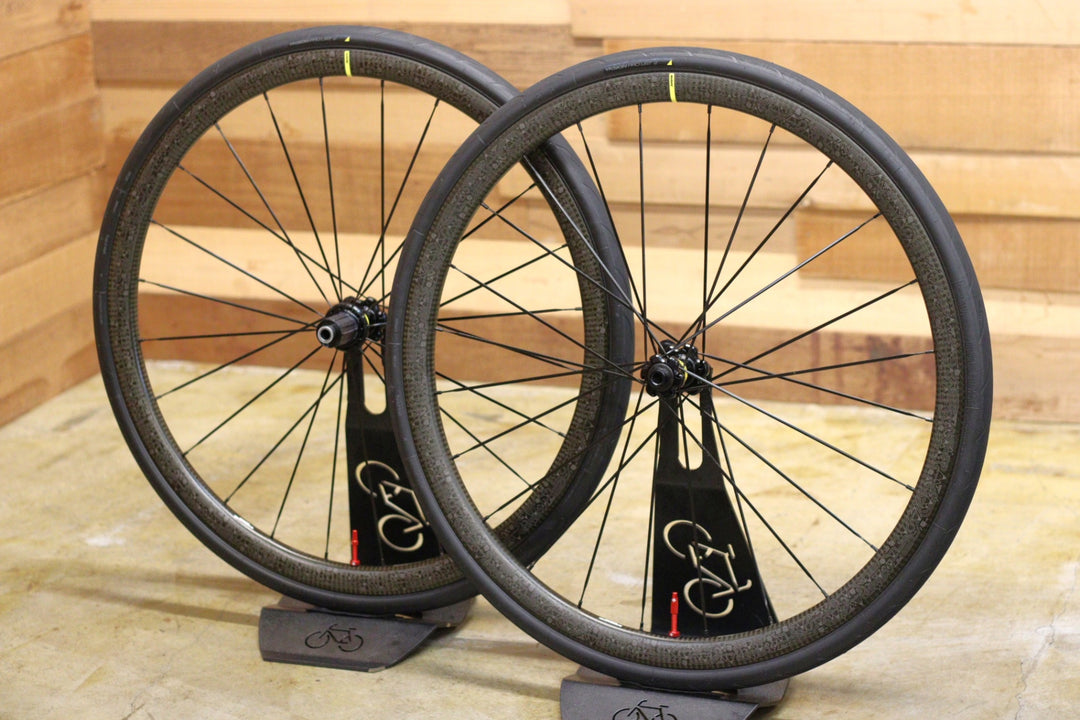 マヴィック MAVIC キシリウム KSYRIUM PRO CARBON SL UST DISC TDF カーボン チューブレスレディ ホイールセット シマノ11S/12S 【立川店】