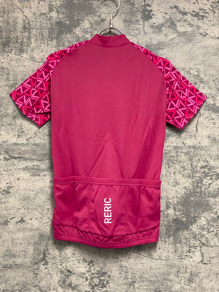 JV994 レリック reric Women's Himalia SS Jersey 半袖 サイクルジャージ S ピンク レディース