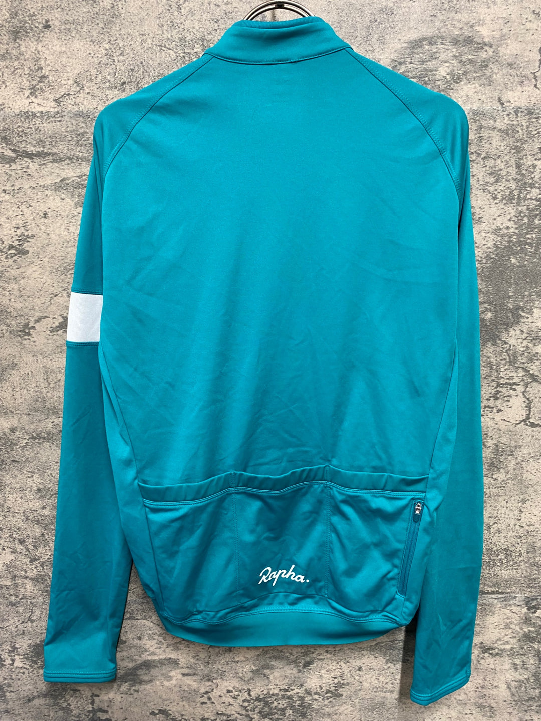 KA861 ラファ Rapha CORE LONG SLEEVE JERSEY 長袖 サイクルジャージ ターコイズグリーン M