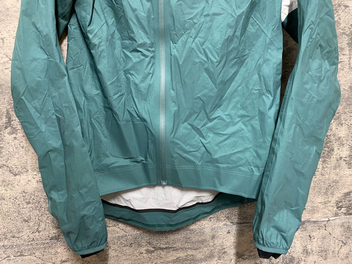KL461 ラファ Rapha WOMEN'S CORE RAIN JACKET Ⅱ 長袖 レインジャケット 緑 XS