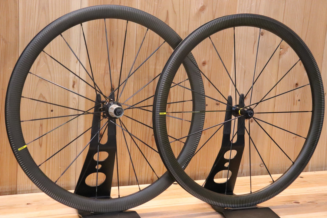 マヴィック MAVIC COSMIC PRO CARBON SL UST カーボン チューブレスレディ ホイールセット シマノ 11S/12S 【芦屋店】