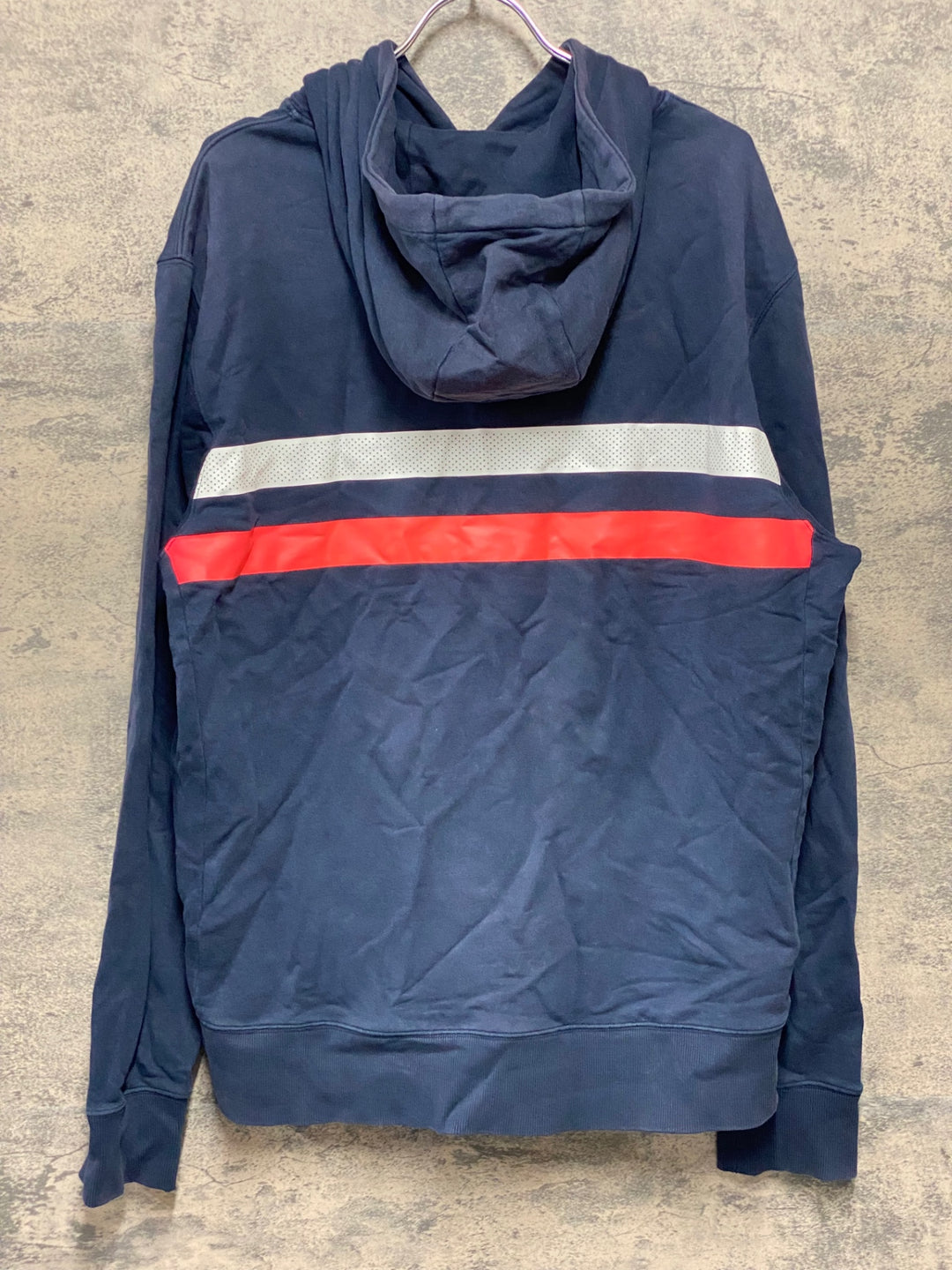 KG219 ラファ Rapha BREVET HOODIE フーディ 長袖 スウェットパーカー ネイビー XL