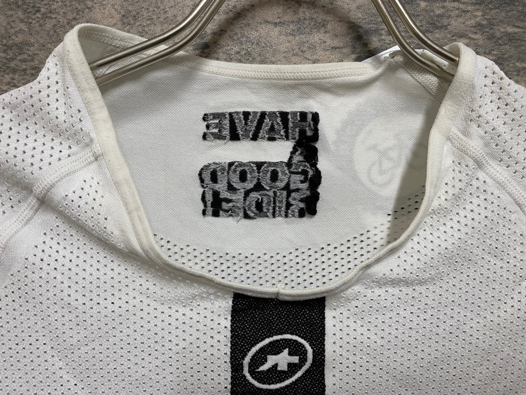 JO506 アソス ASSOS 半袖 ベースレイヤー 白 Ⅱ CLIMACODE1/3 SUMMER