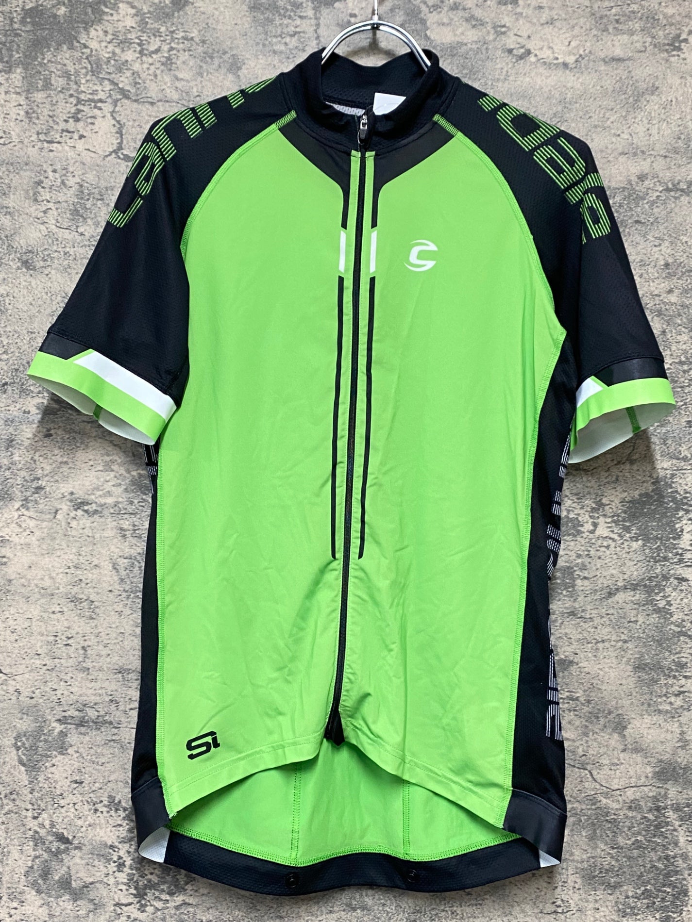 KI829 キャノンデール CANNONDALE 半袖 サイクルジャージ 緑 L – BICI