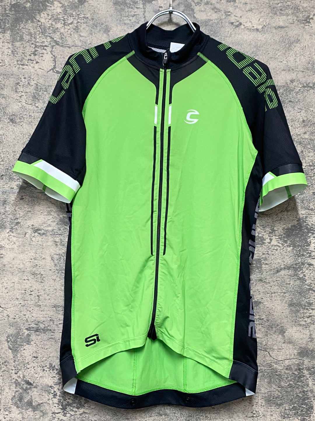 KI829 キャノンデール CANNONDALE 半袖 サイクルジャージ 緑 L