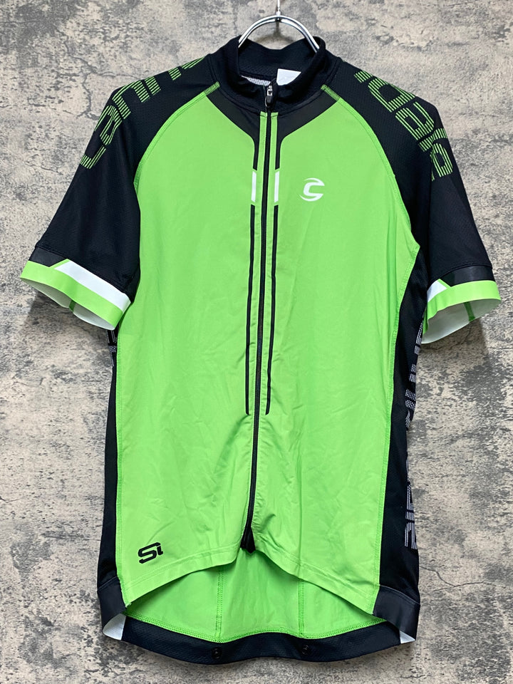 KI829 キャノンデール CANNONDALE 半袖 サイクルジャージ 緑 L
