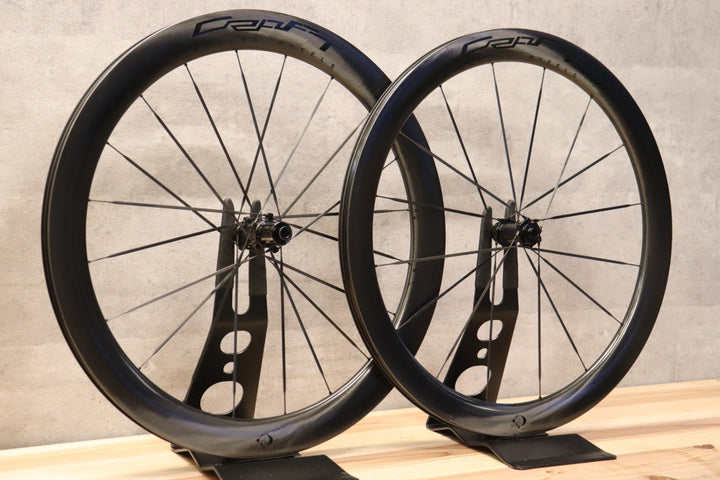 クラフトワークス CRAFT RACING WORKS CRW CS5060 カーボン チューブレスレディ ホイールセット シマノ12/11S 【さいたま浦和店】