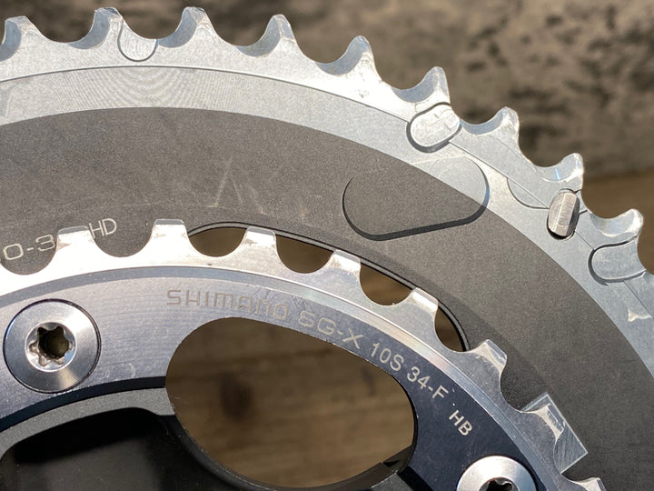 JJ516 シマノ SHIMANO デュラエース DURA-ACE FC-7950 クランクセット 50/34T 165mm 2x10s