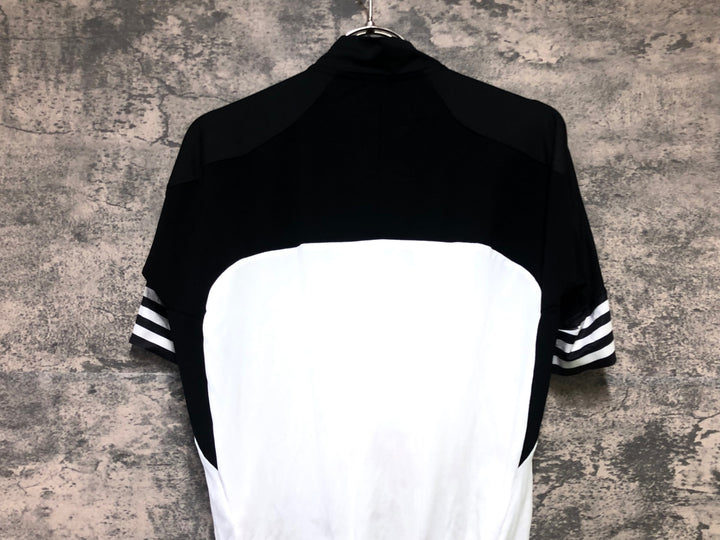 KL252 アディダス adidas 半袖 サイクルジャージ 黒 色 O ※汚れ