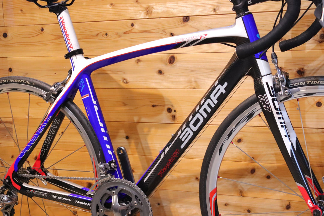 ボーマ BOMA ラピッド RAPID-R 2010モデル Lサイズ シマノ 105 5600 10S カーボン ロードバイク 【広島店】