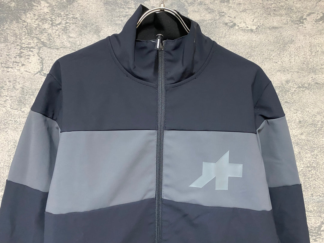 JL097 アソス assos SIGNATURE SOFTSHELL JACKET 長袖 サイクルジャケット 黒 S裏起毛