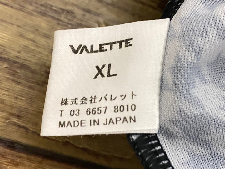 KB792 バレット VALETTE 半袖 ポロシャツ 黒 XL