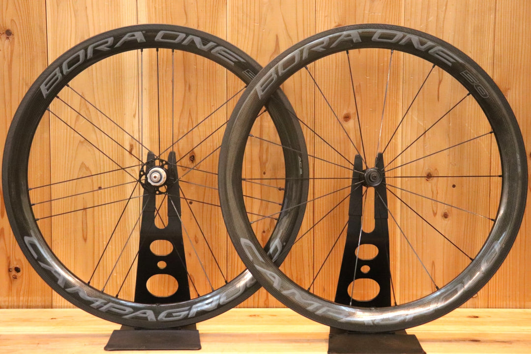 カンパニョーロ CAMPAGNOLO ボーラ BORA ONE 50 AC3 カーボン クリンチャー ホイールセット シマノ 11S/12S 17C 【芦屋店】