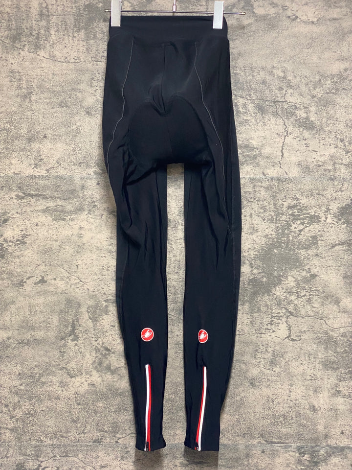 KP119 カステリ CASTELLI レーサータイツ 黒 S 裏起毛
