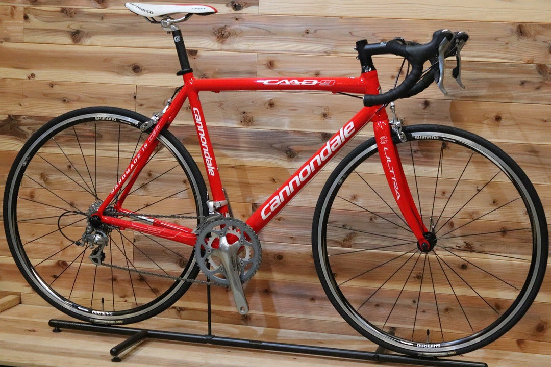 キャノンデール CANNONDALE キャド CAAD9-6 2009モデル 54サイズ シマノ ティアグラ 4500 MIX 9S アルミ ロードバイク 【広島店】