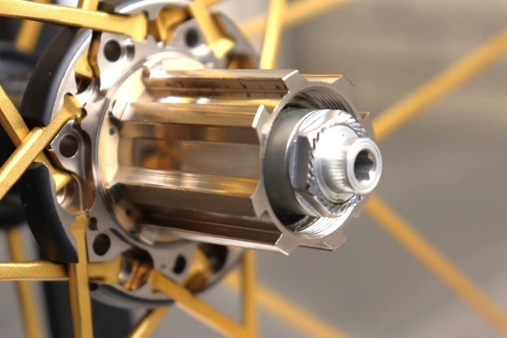 カンパニョーロ Campagnolo シャマルウルトラ ゴールド SHAMAL ULTRA GOLD アルミ チューブラー ホイールセット カンパ 11S/12S 【横浜店】