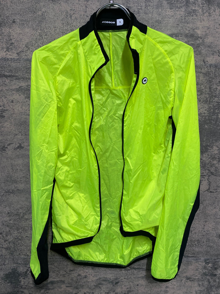 JT118 アソス assos MILLE GT WIND JACKET C2 長袖 ウィンドブレーカー S ※ファスナー破損
