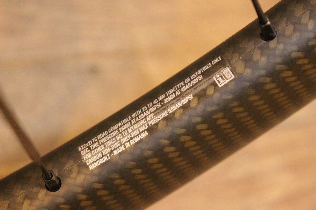 マヴィック MAVIC コスミック COSMIC SL32 DISC カーボン チューブレスレディ ホイールセット シマノ 11/12S 21C【名古屋店】