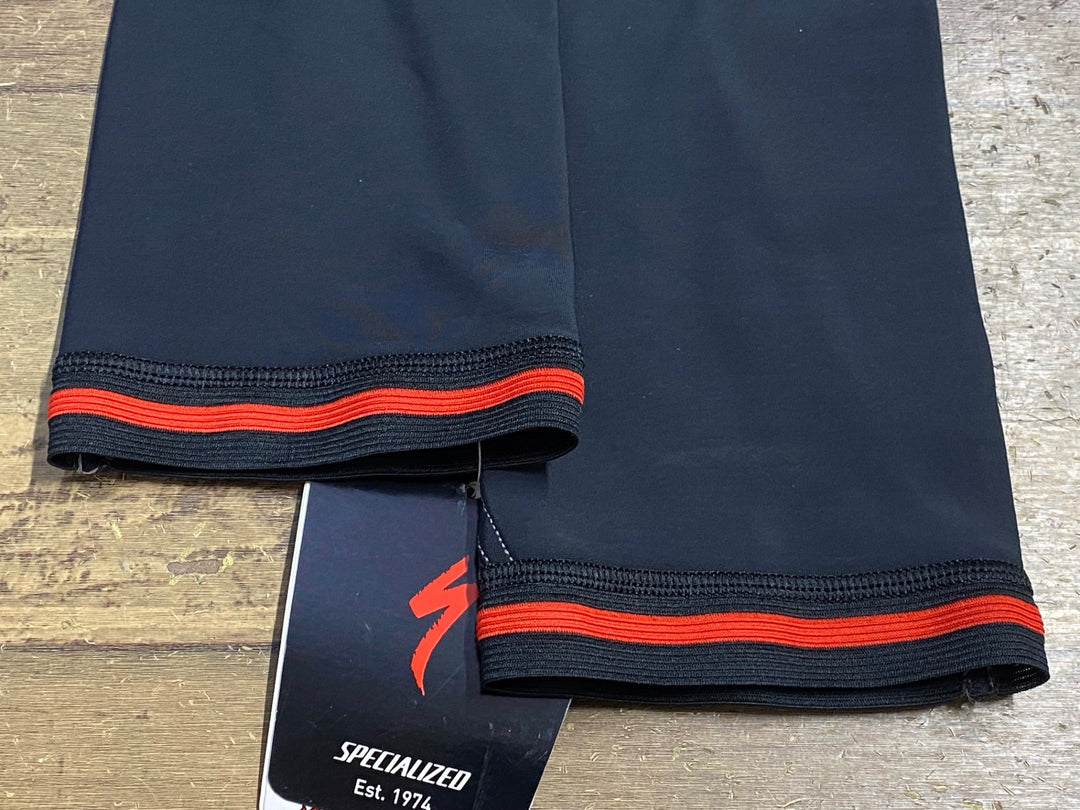 JV575 スペシャライズド SPECIALIZED ARM WARMERS アームウォーマー 黒 L 裏起毛