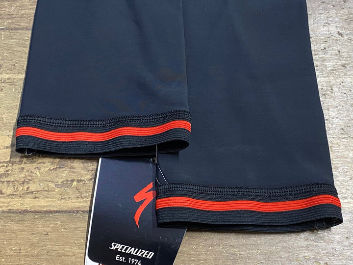 JV575 スペシャライズド SPECIALIZED ARM WARMERS アームウォーマー 黒 L 裏起毛