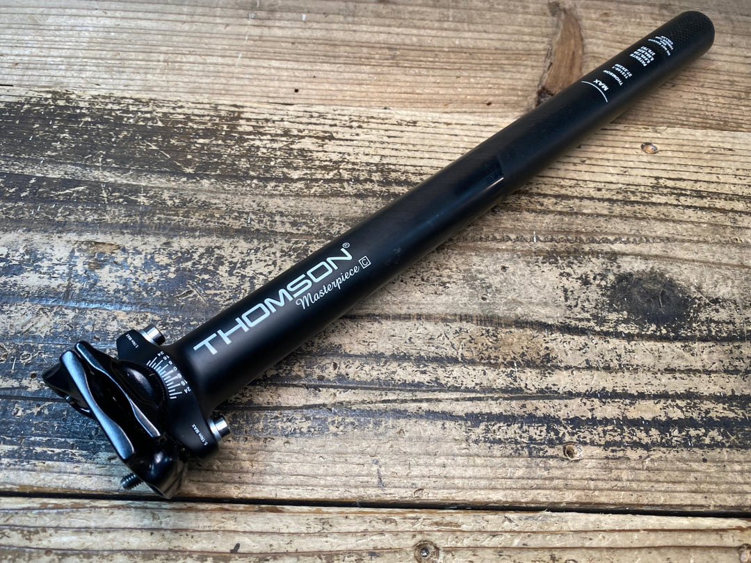 JN974 トムソン THOMSON Masterpiace C カーボン シートポスト Φ27.2 350mm SB0mm