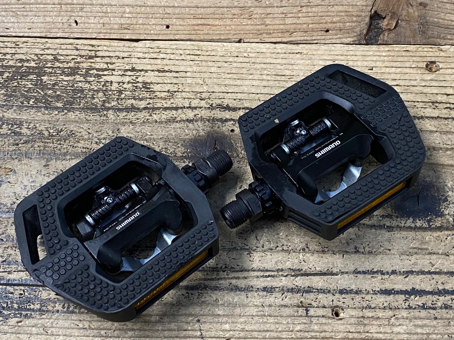 シマノ(SHIMANO) ペダル(SPD) PD-T421 シマノクリッカー 片面 