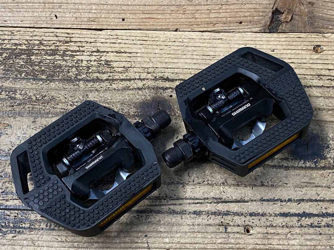 JT832 シマノ SHIMANO PD-T421 ビンディングペダル SPD 片面フラット
