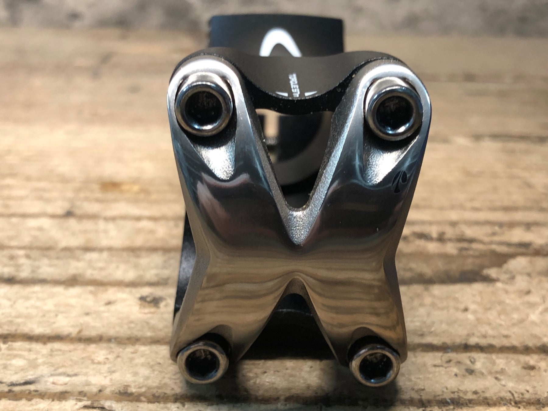 JM988 タイオガ TIOGA CNC WORH アルミ ステム 黒 90mm Φ31.8 OS 15