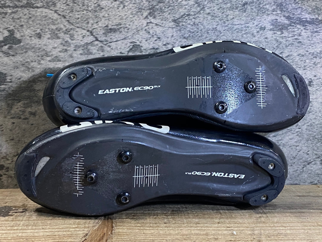JO619 ジロ GIRO EMPIRE SLX ビンディングシューズ 3穴 レース 黒 EU40.5 EASTON EC90