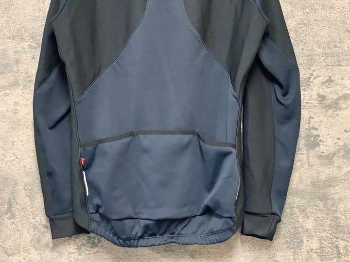 KJ829 パールイズミ PEARL iZUMi 長袖 サイクルジャケット 黒 MEN'S L 裏起毛 赤タグ