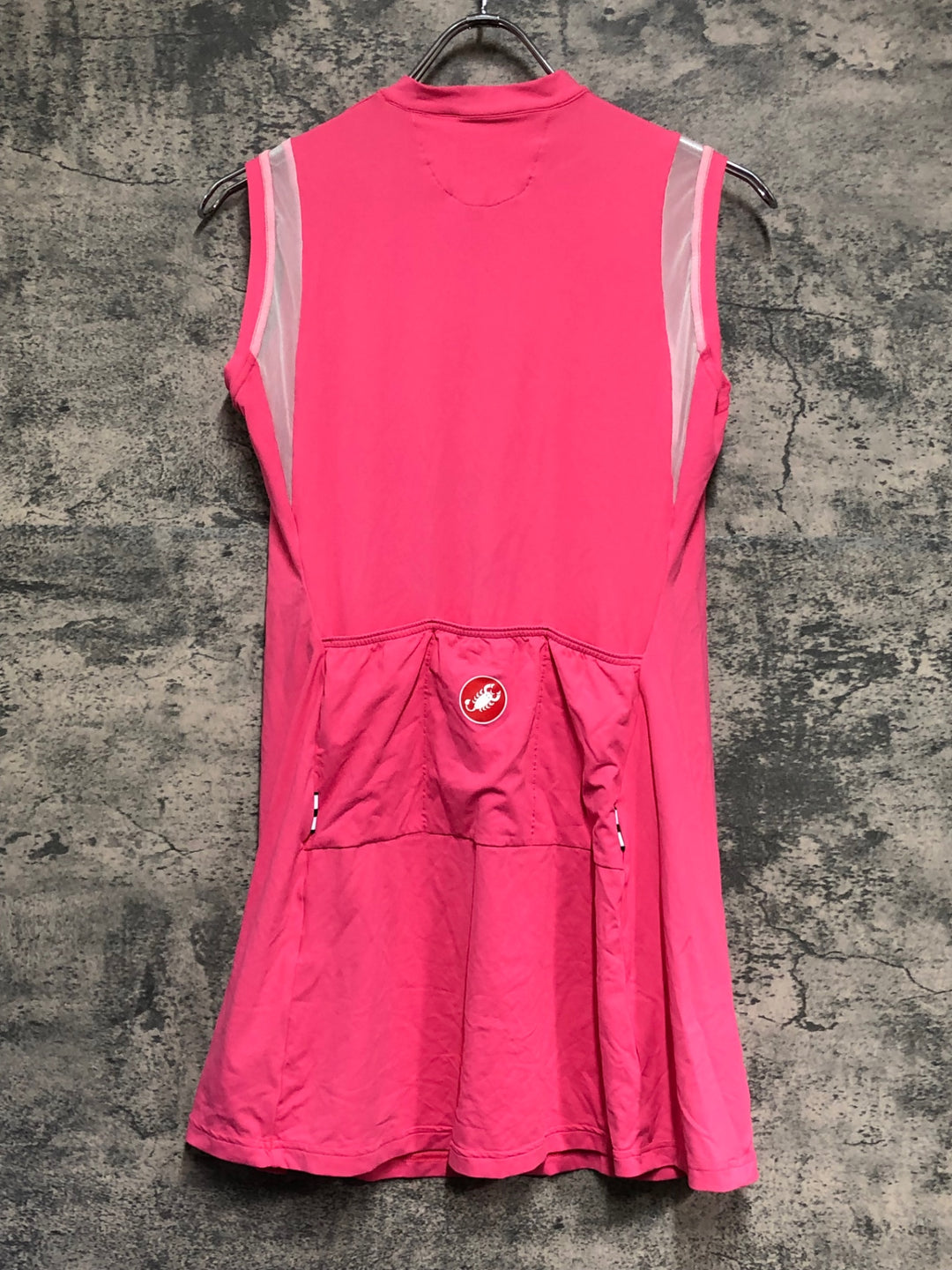 JZ886 カステリ CASTELLI Cycling Dress ピンク M レディース