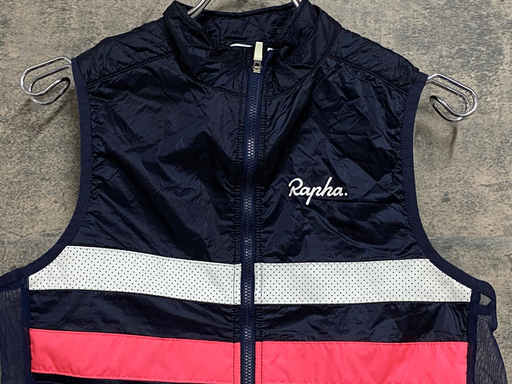 JV237 ラファ Rapha MEN'S BREVET INSULATED GILET ジレ サイクルベスト 黒 S